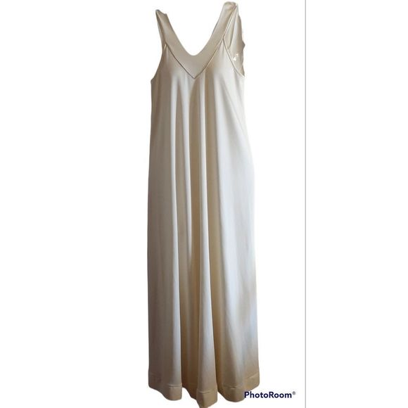 Vintage Maxi Gown cream Size M from Sears Roebuck & Co The Fashion Place, Preown - Picture 1 of 7